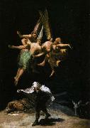 Witches in the Air Francisco de Goya